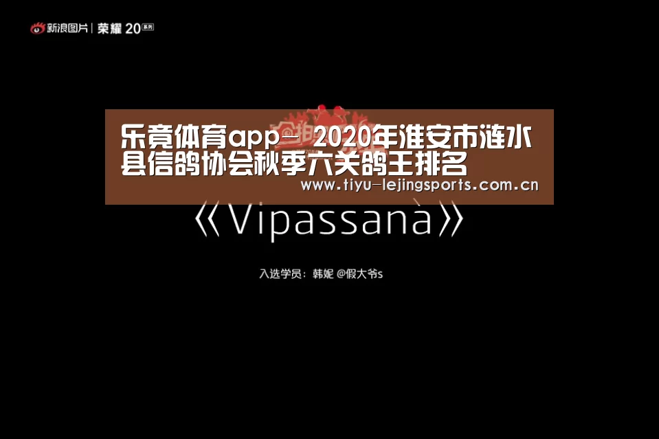 乐竟体育app-
2020年淮安市涟水县信鸽协会秋季六关鸽王